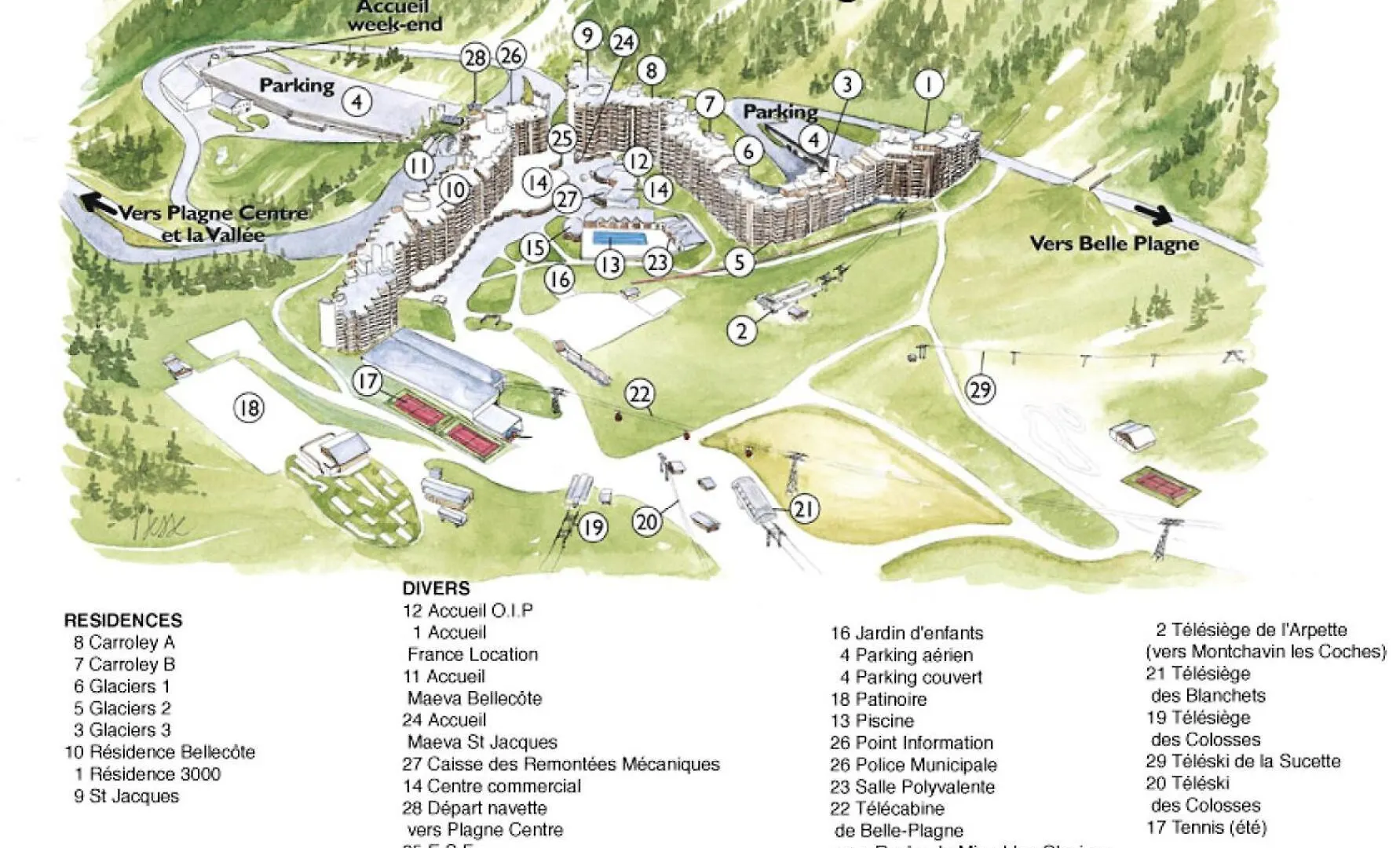Apartment Residence Saint Jacques A - 2 Pieces Pour 5 Personnes 04 Macot-la-Plagne